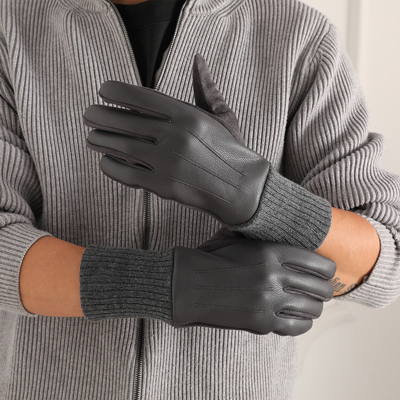 Carter Vegan Leather Gloves