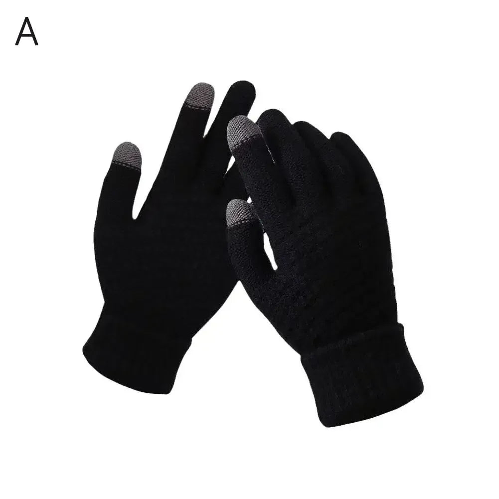Women's Knitted Thicken Winter Hand Warmer Gloves – 4 Colors